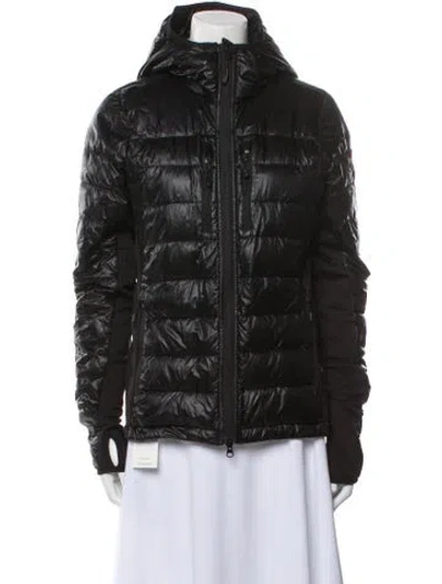 Pre-owned Canada Goose Nylon Down Jacket In Black