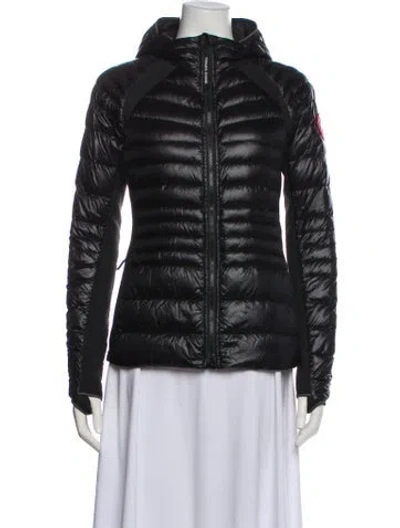 Pre-owned Canada Goose Nylon Down Jacket In Black