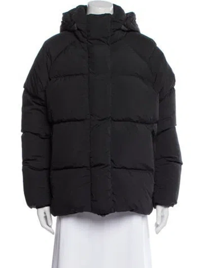 Pre-owned Canada Goose Nylon Down Jacket In Black