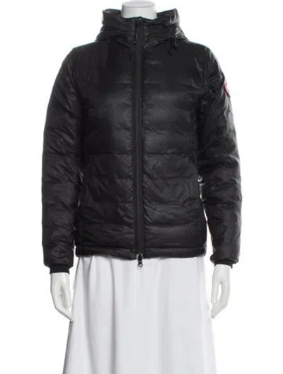 Pre-owned Canada Goose Nylon Down Jacket In Black