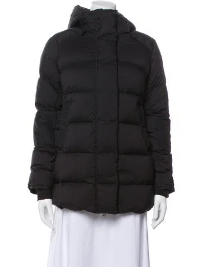 Pre-owned Canada Goose Nylon Down Jacket In Black