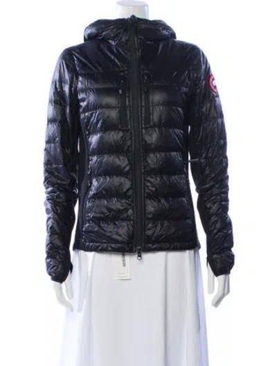 Pre-owned Canada Goose Nylon Down Jacket In Black