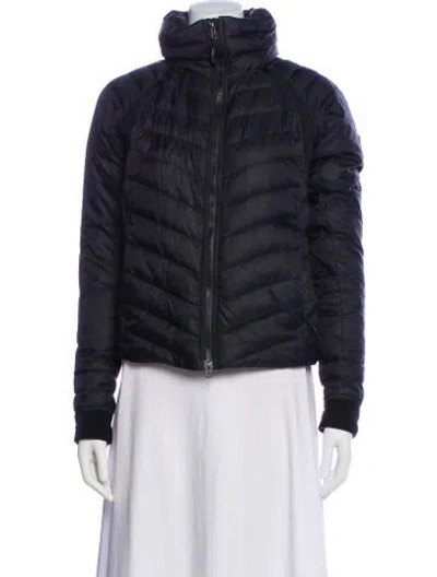 Pre-owned Canada Goose Nylon Down Jacket In Black