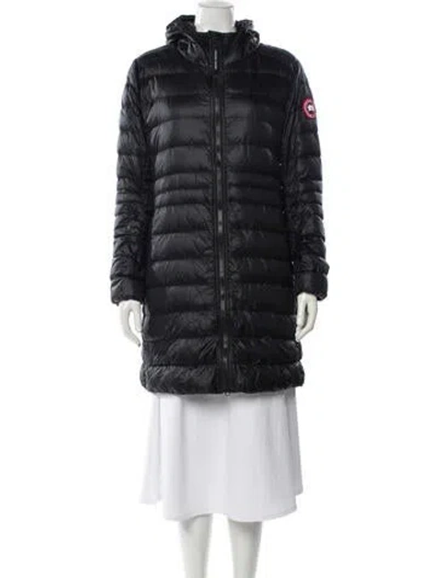 Pre-owned Canada Goose Nylon Down Jacket In Black