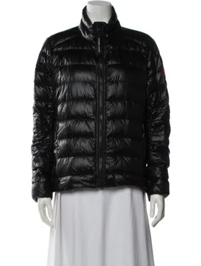 Pre-owned Canada Goose Nylon Down Jacket In Black