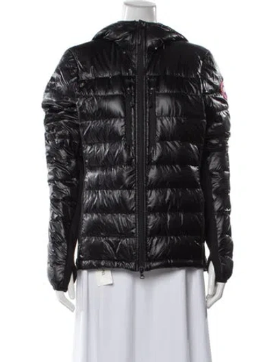 Pre-owned Canada Goose Nylon Down Jacket In Black