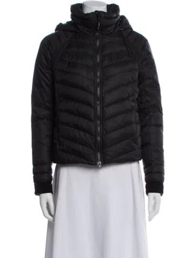 Pre-owned Canada Goose Nylon Down Jacket In Black