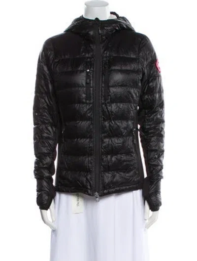 Pre-owned Canada Goose Nylon Down Jacket In Black