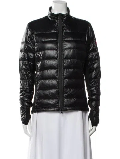 Pre-owned Canada Goose Nylon Down Jacket In Black