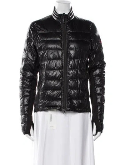 Pre-owned Canada Goose Nylon Down Jacket In Black