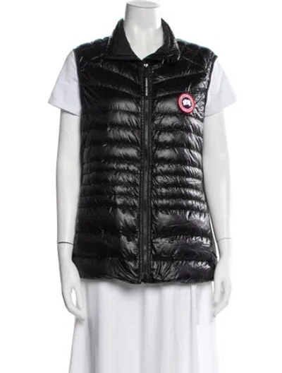 Pre-owned Canada Goose Nylon Down Jacket In Black