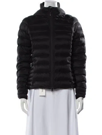 Pre-owned Canada Goose Nylon Down Jacket In Black