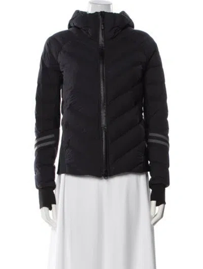 Pre-owned Canada Goose Nylon Down Jacket In Black