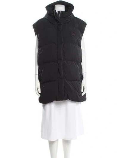 Pre-owned Canada Goose Nylon Down Jacket In Black