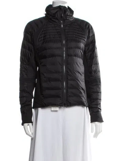 Pre-owned Canada Goose Nylon Down Jacket In Black
