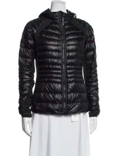 Pre-owned Canada Goose Nylon Down Jacket In Black
