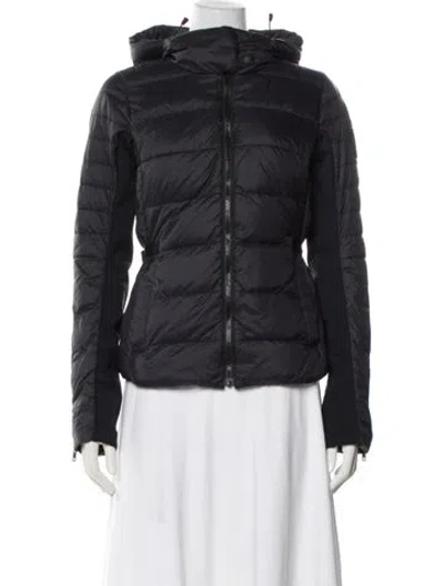 Pre-owned Canada Goose Nylon Down Jacket In Black