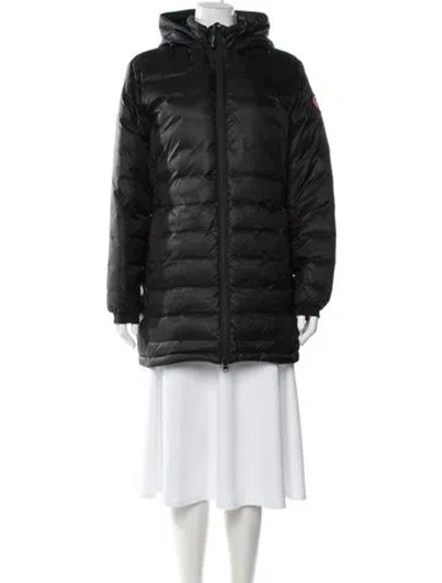 Pre-owned Canada Goose Nylon Down Jacket In Black