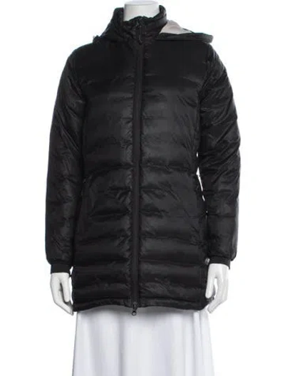 Pre-owned Canada Goose Nylon Down Jacket In Black