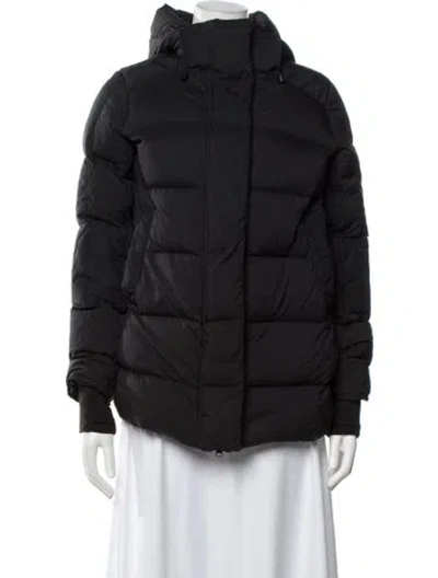 Pre-owned Canada Goose Nylon Down Jacket In Black