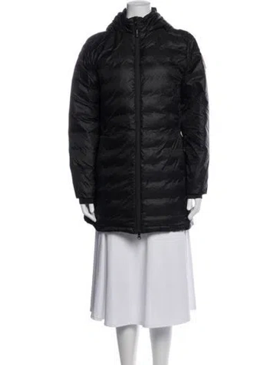 Pre-owned Canada Goose Nylon Down Jacket In Black