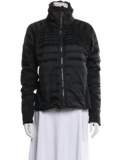 Pre-owned Canada Goose Nylon Down Jacket In Black