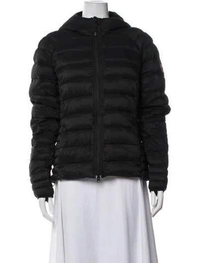Pre-owned Canada Goose Nylon Down Jacket In Black