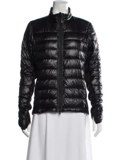 Pre-owned Canada Goose Nylon Down Jacket In Black