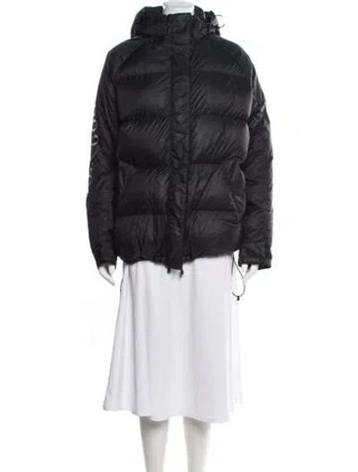 Pre-owned Canada Goose Nylon Down Jacket In Black