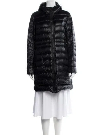 Pre-owned Canada Goose Nylon Down Jacket In Black