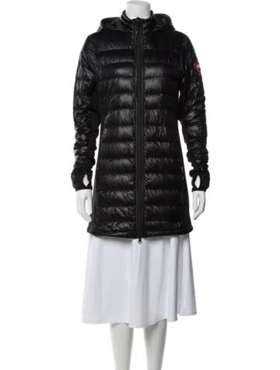 Pre-owned Canada Goose Nylon Down Jacket In Black
