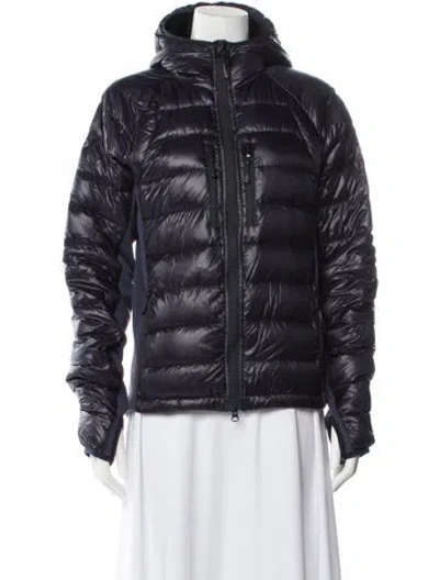 Pre-owned Canada Goose Nylon Down Jacket In Blue