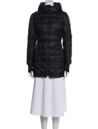 Pre-owned Canada Goose Nylon Down Jacket In Blue