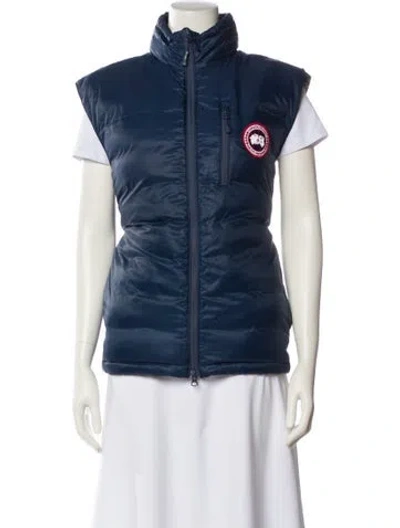 Pre-owned Canada Goose Nylon Down Jacket In Blue