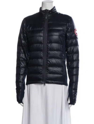 Pre-owned Canada Goose Nylon Down Jacket In Blue