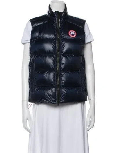 Pre-owned Canada Goose Nylon Down Jacket In Blue