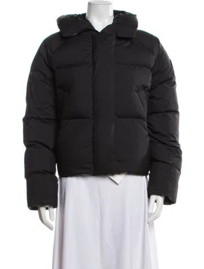 Pre-owned Canada Goose Nylon Down Jacket In Gray