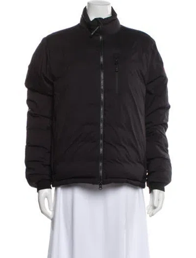 Pre-owned Canada Goose Nylon Down Jacket In Gray