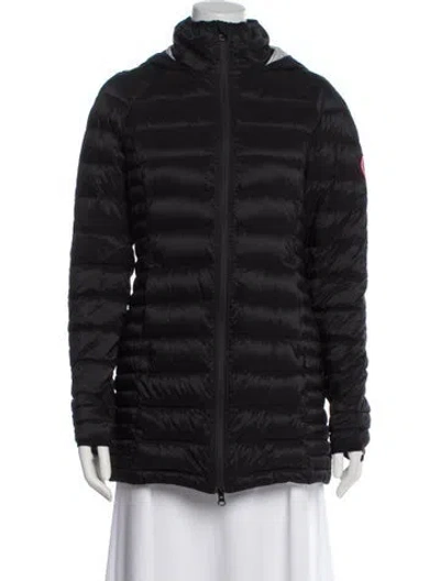 Pre-owned Canada Goose Nylon Down Jacket In Gray