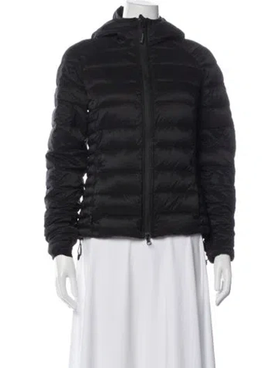 Pre-owned Canada Goose Nylon Down Jacket In Gray