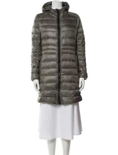 Pre-owned Canada Goose Nylon Down Jacket In Green