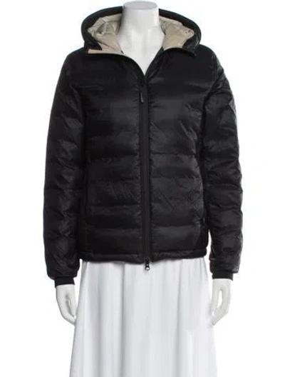 Pre-owned Canada Goose Nylon Down Jacket In Grey