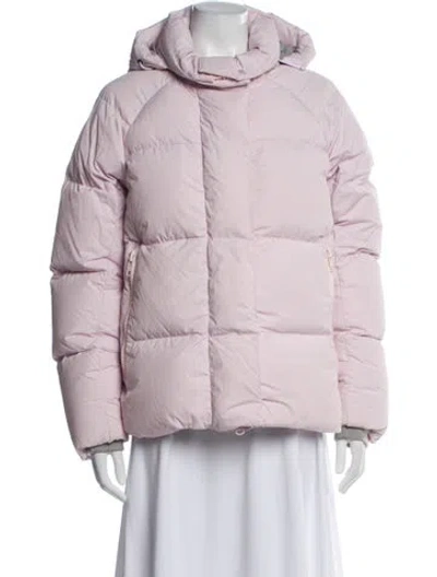Pre-owned Canada Goose Nylon Down Jacket In Pink