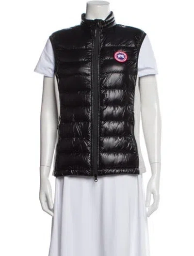 Pre-owned Canada Goose Nylon Down Jacket W/ Tags In Black