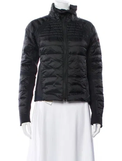 Pre-owned Canada Goose Nylon Down Jacket W/ Tags In Black
