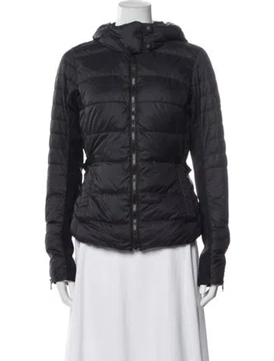 Pre-owned Canada Goose Nylon Down Jacket W/ Tags In Black