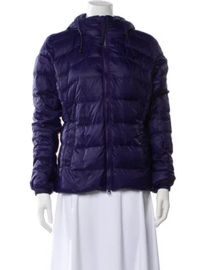 Pre-owned Canada Goose Nylon Down Jacket W/ Tags In Blue