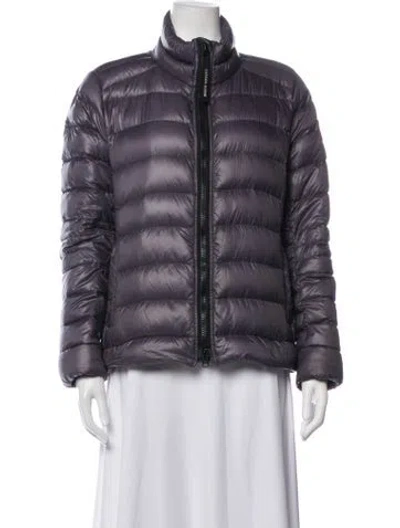 Pre-owned Canada Goose Nylon Down Jacket In White