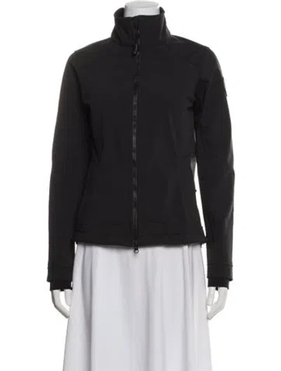 Pre-owned Canada Goose Nylon Jacket In Black