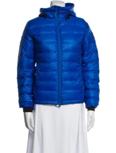 Pre-owned Canada Goose Nylon Jacket In Blue